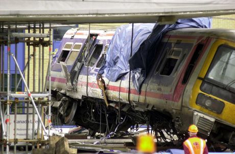 Potters Bar Station Railway Disaster 1052002 Editorial Stock Photo   Shutterstock 988212a 