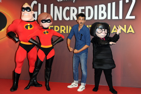 'The Incredibles 2' film photocall, Milan, Italy - 15 Sep 2018