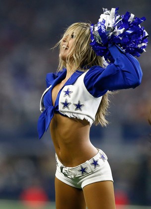 Dallas Cowboy Cheerleader editorial stock photo. Image of