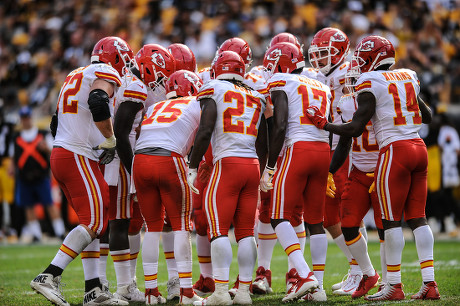 Pittsburgh, PA, USA. 16th Sep, 2018. Chiefs #15 Patrick Mahomes during the  Pittsburgh Steelers vs Kansas City Chiefs game at Heinz Field in  Pittsburgh, PA. Jason Pohuski/CSM/Alamy Live News Stock Photo 