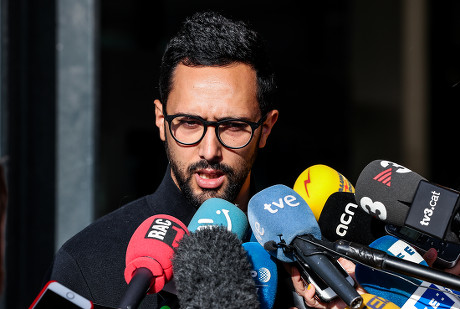 Spanish Rapper Valtonyc Speaks Press Front Editorial Stock Photo ...