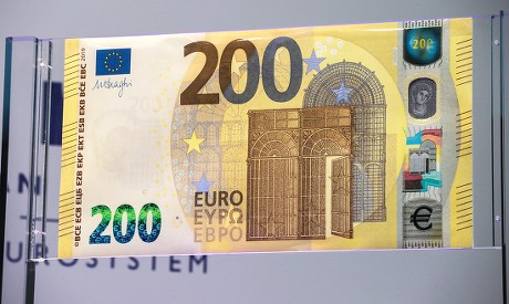 NEW 200 EURO BANKNOTE UNVEILED EUROPEAN Photo - Stock Image | Shutterstock