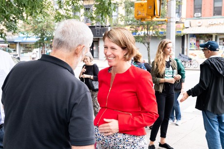 Zephyr Teachout campaigning, New York, USA - 13 Sep 2018