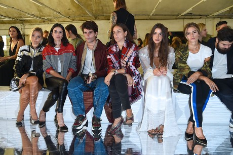 Byblos show, Front Row, Spring Summer 2019, Milan Fashion Week, Italy - 19 Sep 2018
