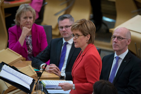 Scottish Parliament First Minister's Questions, The Scottish Parliament, Edinburgh, Scotland, UK - 20th September 2018