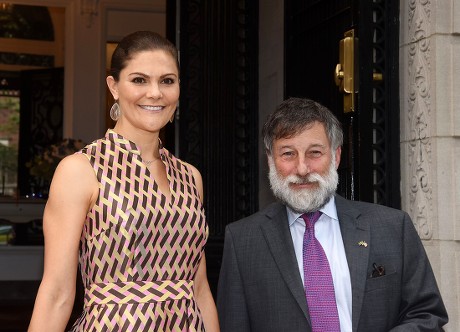 Crown Princess Victoria visit to New York, USA - 21 Sep 2018