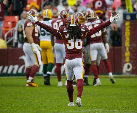 Washington Redskins Lb 91 Ryan Kerrigan Editorial Stock Photo - Stock Image