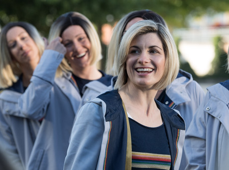 Jodie Whittaker Posing Photos Police Officers Editorial Stock Photo