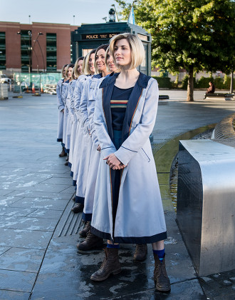 Jodie Whittaker Posing Photos Police Officers Editorial Stock Photo