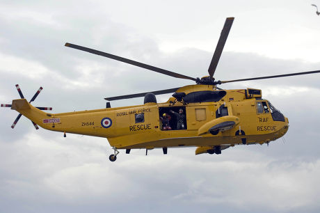 Raf Sea King Helicopter Taking Part Editorial Stock Photo - Stock Image ...