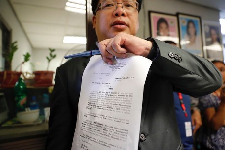 Trial court issues arrest warrant for Philippine senator, Manila, Philippines - 25 Sep 2018