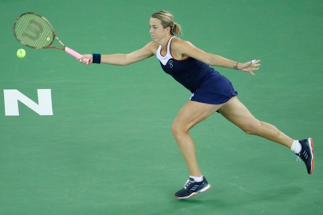 Anastasia Pavlyuchenkova Russia Action Against Petra Editorial Stock
