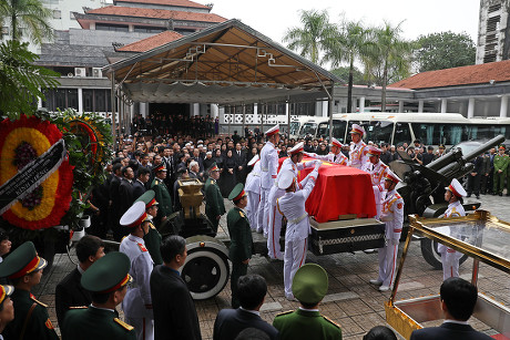 National Funeral of Vietnam's President Tran Dai Quang, Hanoi, Viet Nam - 27 Sep 2018