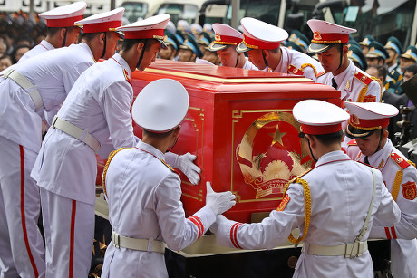 National Funeral of Vietnam's President Tran Dai Quang, Hanoi, Viet Nam - 27 Sep 2018