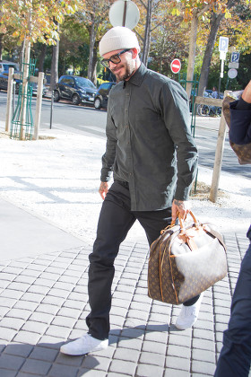 David Beckham Arriving His Hotel Vuitton Editorial Stock Photo - Stock  Image