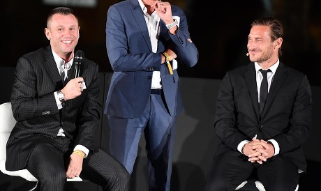 Francesco Totti book presentation, Rome, Italy - 27 Sep 2018