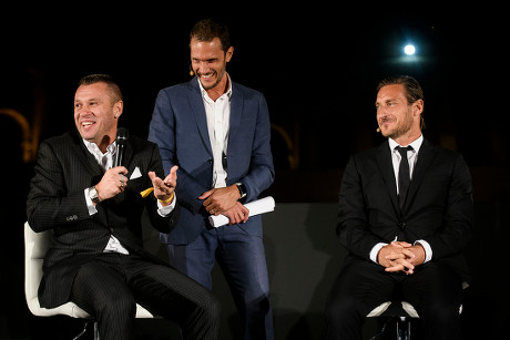 'Francesco Totti Un Capitano' book presentation, Rome, Italy - 27 Sep 2018