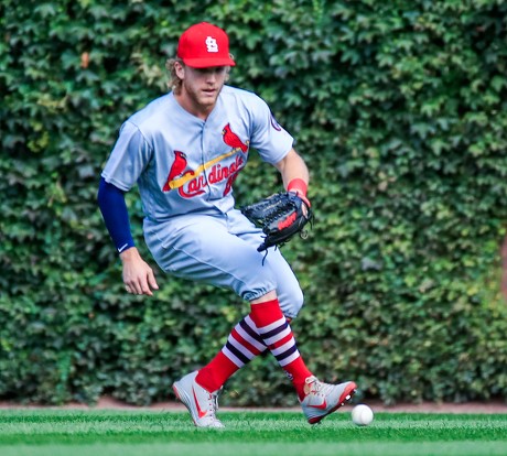 Harrison Bader Editorial Stock Photo - Stock Image