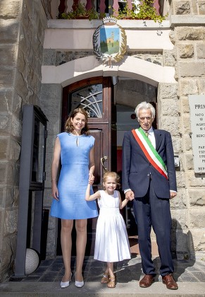 Princess Annemarie de Bourbon de Parme visits Berceto, Italy - 29 Sep 2018