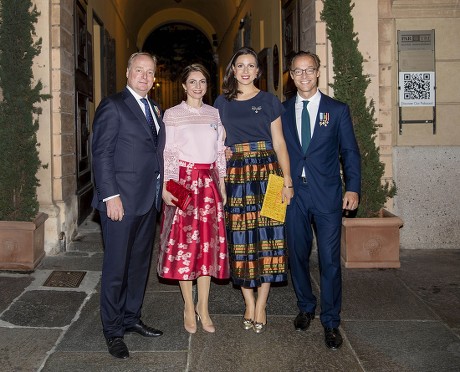 Gala dinner at Villa Castellina di Soragna in Parma, Italy - 29 Sep 2018