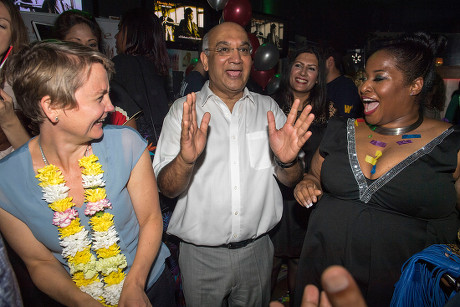 Keith Vaz. Diversity Night At A Party Hosted By Labour Mp Keith Vaz. With Yvette Cooper And Karen Cummings.