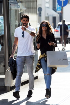 Filippo Magnini and Giorgia Palmas out and about, Milan, USA - 02 Oct 2018