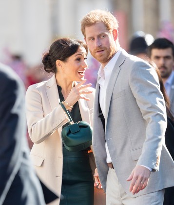 Meghan Duchess Sussex Walks Down West Editorial Stock Photo - Stock