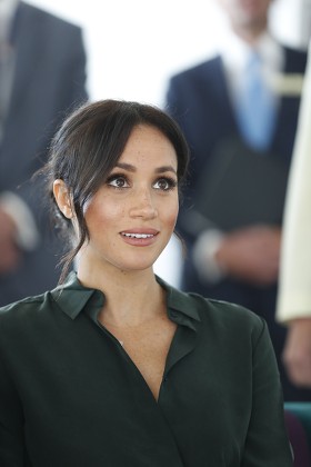 Meghan Duchess Sussex Visit University Chichester Editorial Stock Photo