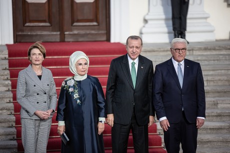 Turkish President Recep Tayyip Erdogan visits Germany - 28 Sep 2018