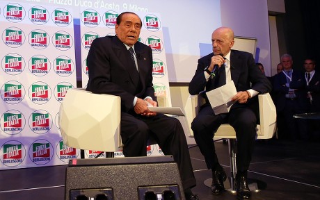 Silvio Berlusconi at the convention IdeeItalia in Milan, Italy - 05 Oct 2018