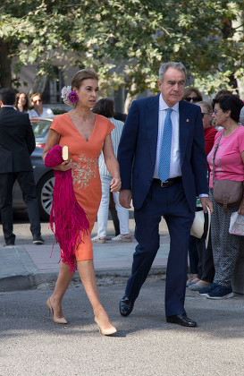 Duque Huescar and Sofia Palazo wedding, Madrid, Spain - 06 Oct 2018