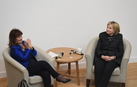 Hillary Clinton visits Oxford, United Kingdom - 08 Oct 2018