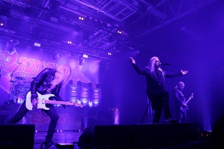 Saxon in concert, Fryshuset, Stockholm, Sweden - 29 Sep 2018