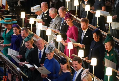 The wedding of Princess Eugenie and Jack Brooksbank, Ceremony, St George's Chapel, Windsor Castle, Berkshire, UK -  12 Oct 2018