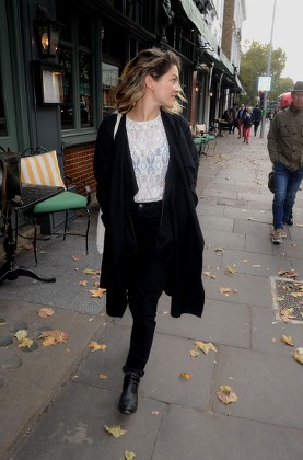 Olivia Ross out and about, London, UK - 12 Oct 2018