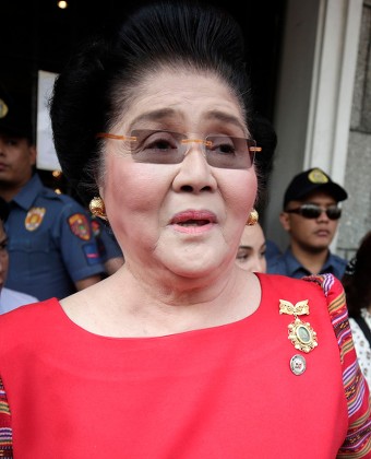 Former First Lady Imelda Marcos Wife Editorial Stock Photo - Stock ...