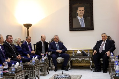 Prime Minister of Crimea visits Syria, Damascus - 16 Oct 2018