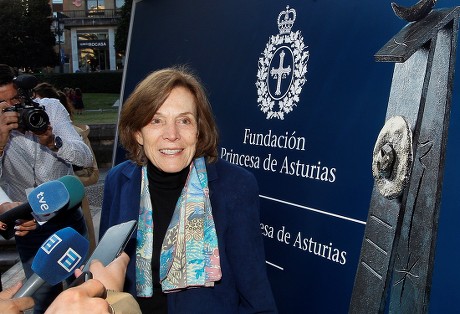 Sylvia Earle arrives Oviedo before Princess of Asturias Award, Spain - 16 Oct 2018