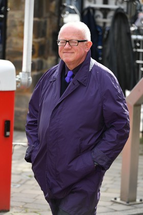 Ken Morley. The Funeral Of Actress Liz Dawn Who Played 'vera Duckworth' In Itv Soap Drama Coronation Street Held At Salford Cathedral Greater Manchester. Ken Morley.