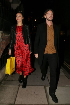 Seann Walsh and Katya Jones out and about, London, UK - 17 Oct 2018