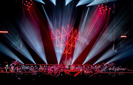 Hardwel performs with Metropole Orchestra at ADE, Amsterdam, Netherlands - 18 Oct 2018