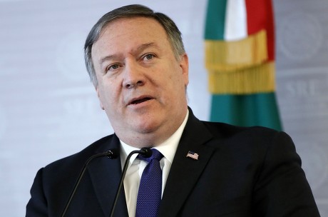 US State Secretary Pompeo in Mexico, Mexico City - 19 Oct 2018