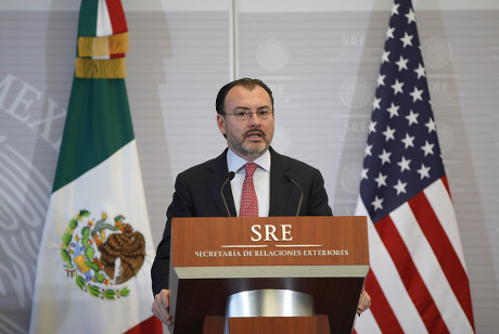 US State Secretary Pompeo in Mexico, Mexico City - 19 Oct 2018