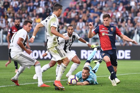 Juventus FC vs Genoa CFC, Turin, Italy - 20 Oct 2018 Stock Pictures