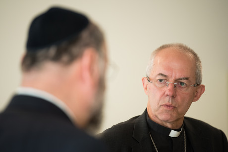 Justin Welby Archbishop Canterbury Chief Rabbi Editorial Stock Photo ...