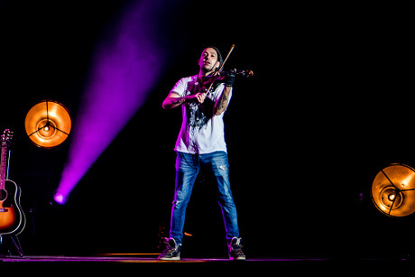 David Garrett in concert at the Mediolanum Forum, Milan Italy - 20 Oct 2018