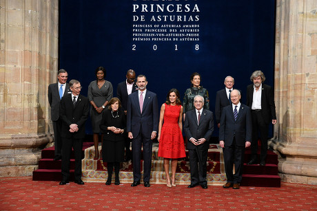 Princesa de Asturias Awards winners audience, Oviedo, Spain - 19 Oct 2018