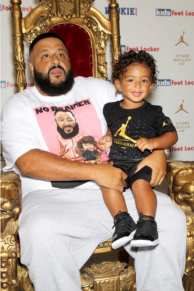 DJ Khaled and his son Asahd Khaled Promote the Jordan X Asahd Holiday 2018 Collection, Miami, USA - 22 Oct 2018