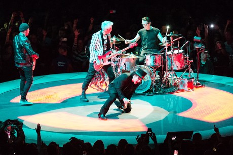 U2 in concert at The O2 Arena in London, UK - 23 Oct 2018