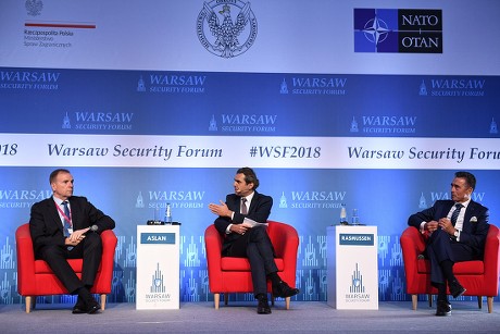 Warsaw Security Forum 2018, Poland - 24 Oct 2018